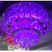 Kристален пеещ полилей EL5532/500 CH Хром , 3xE14+100 W LED+LED RGB + MP3 + BLUETOOTH,Диаметър:50 см